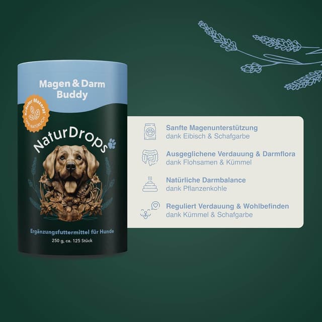 Detalle de NaturDrops Magen & Darm Buddy 125 Stück
