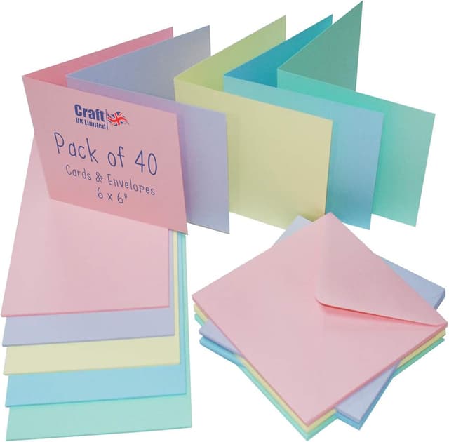 Thumbnail 6 de Craft UK card making set, 5 x 5-inch cards