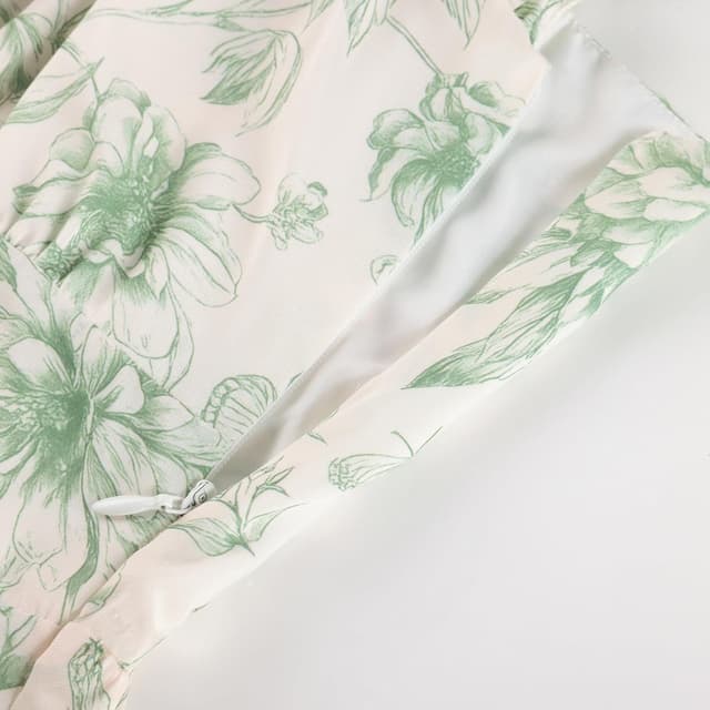 Detalle de SCARLET DARKNESS Robe d’été décontractée pour femme sans manches à motif floral