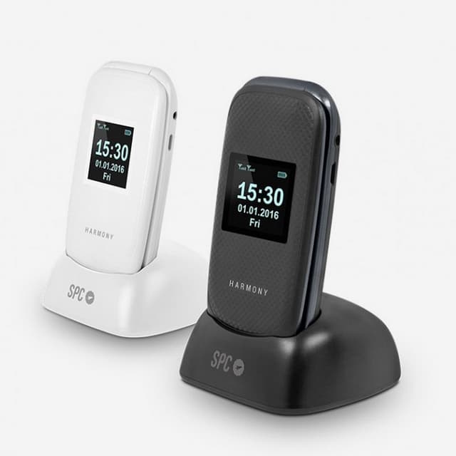 Detalle 2 de spc Harmony Dual Sim Negro teléfono para mayores