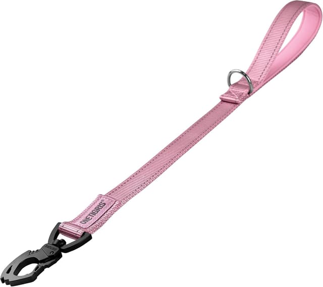 Detalle de OneTigris Bolt – laisse courte pour chien 52 cm avec clip métal et rembourrage réfléchissant