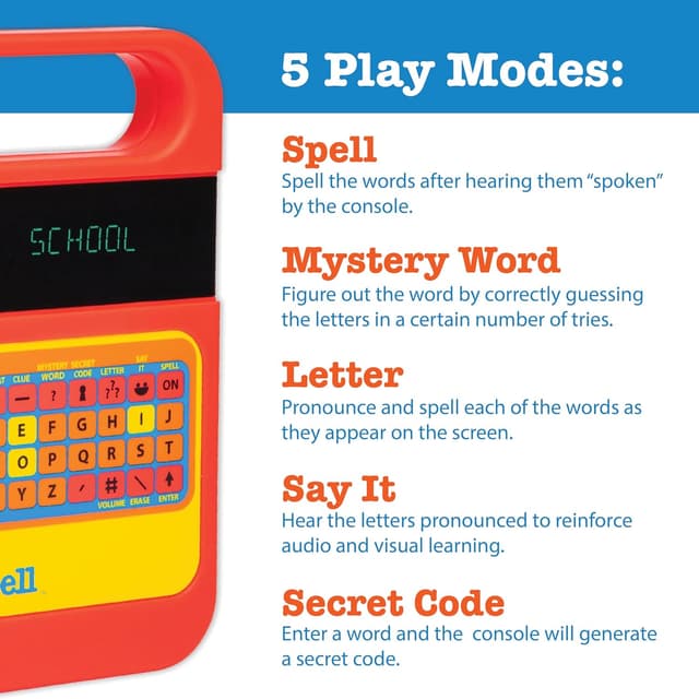 Thumbnail 4 de Speak & Spell Spelling Game 7+