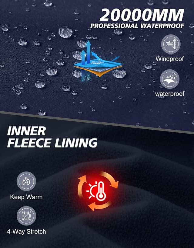 Thumbnail 2 de Pioneer Camp Pantaloni softshell uomo 35 cm cerniera