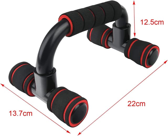 Detalle de flintronic Poignées de Pompe 150 kg 🏋