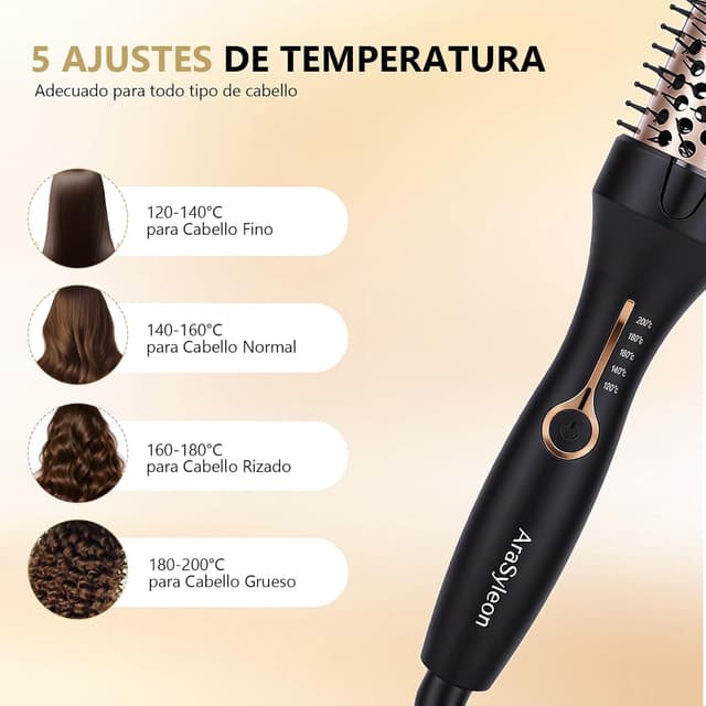 Thumbnail 5 de AraSylen Cepillo Térmico 38mm Iones