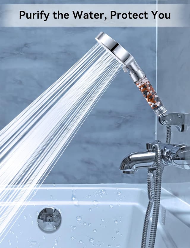 Detalle 2 de Magichome pommeau de douche 11 cm à filtre