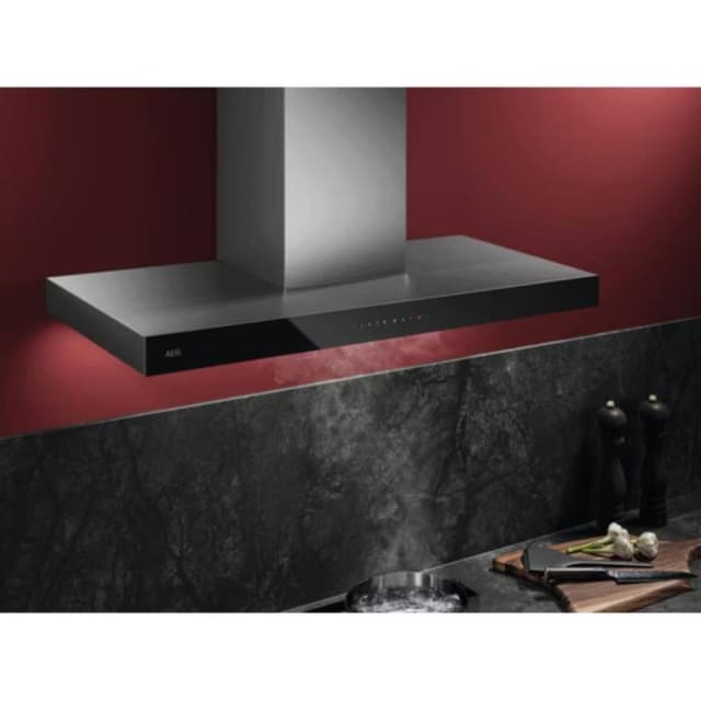 Detalle de AEG GB67D91HL campana extractora canalizado/recirculación de 90 cm con función Breeze