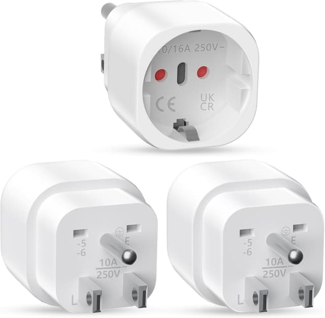 Thumbnail 6 de Reiseadapter USA (3 Stück) – EU-Stecker auf US/Typ-B Adapter für USA, Kanada & Mexiko