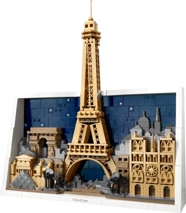 Detalle 2 de LEGO Architecture Paris - Stadt der Liebe 21064 958 Teile