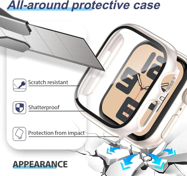 Detalle de JDBLHM 40mm Apple Watch screen protector 2-pack