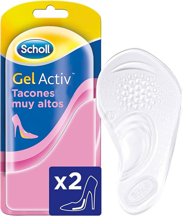 Detalle de Scholl Plantillas GelActiv 2 unidades para tacón