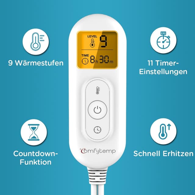 Thumbnail 4 de Comfytemp Heizkissen Rücken 39x61 cm