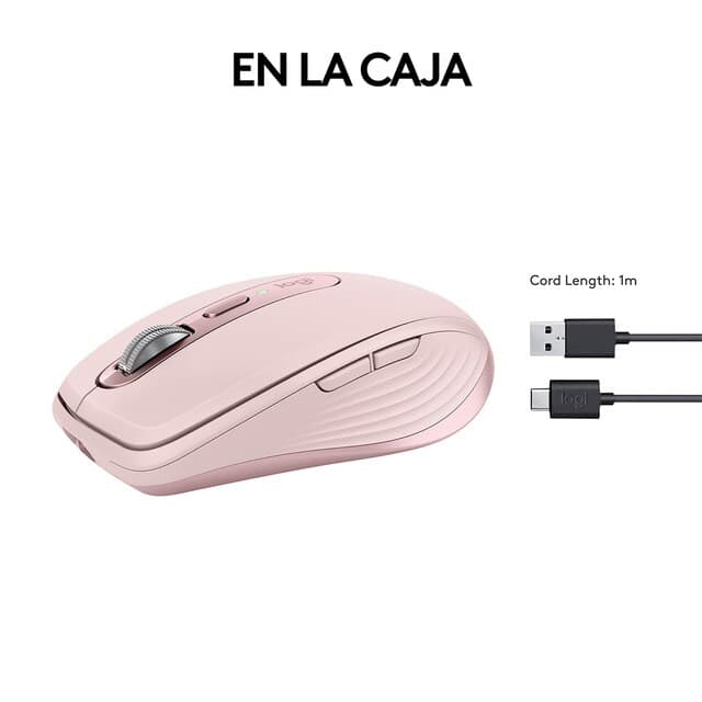 Thumbnail 5 de Logitech MX Anywhere 3S rosa — ratón inalámbrico
