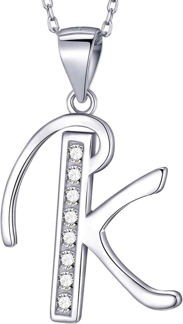 Imagen de MASADA Collana Lettera Argento 925 46 cm en OfertitasTOP