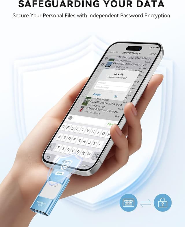 Detalle 2 de MFi 256GB Flash Drive for iPhone