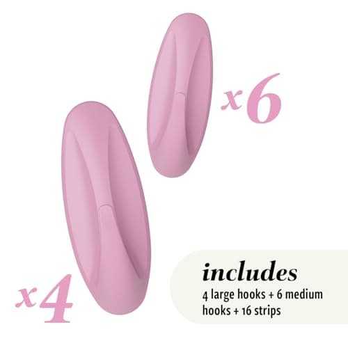 Thumbnail 2 de Command Ganchos Adhesivos Color Lila 10 ganchos