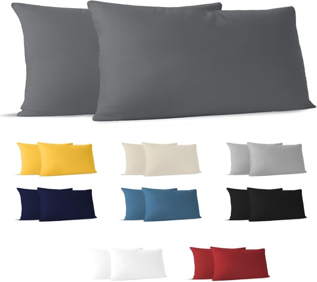 Detalle de Dreamzie Kissenbezug 40x80 Set mit 2 ⚙