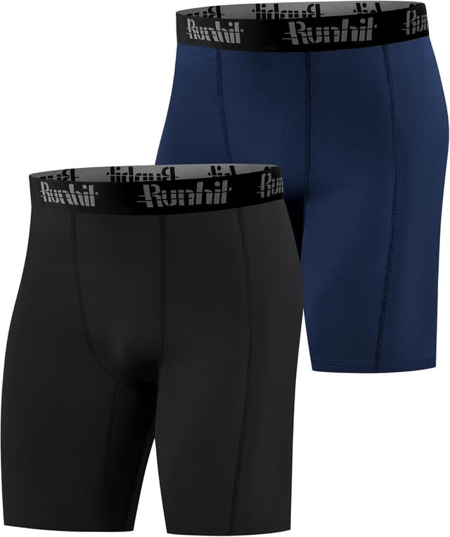 Detalle de Men’s compression shorts, 2 pack