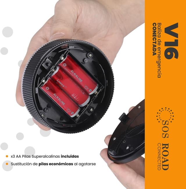 Thumbnail 3 de SOS ROAD Baliza V16 con geolocalización 1 km