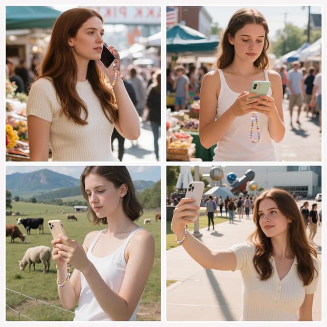 Detalle 1 de Qyoocom Pendentif pour téléphone portable