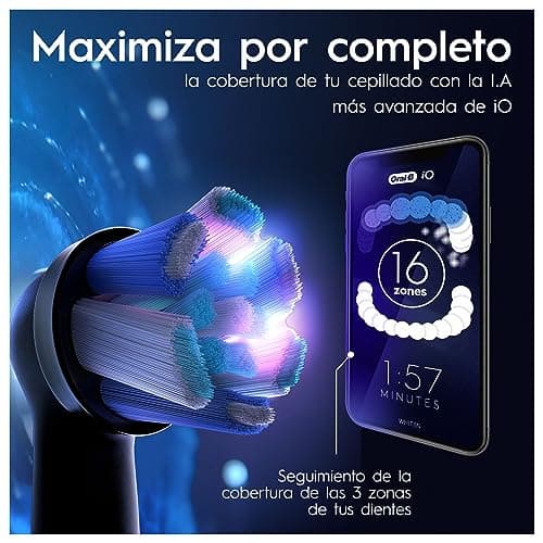 Thumbnail 7 de Oral-B iO 9 Cepillo Eléctrico Negro 🦷 Con Accesorios
