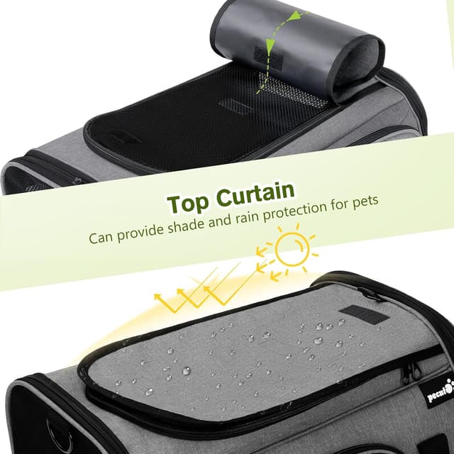 Thumbnail 6 de pecute Cat Carrier Expandable Extra Large pet carrier