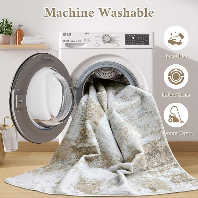 Thumbnail 4 de smiry Modern Abstract Area Rug 200x280cm