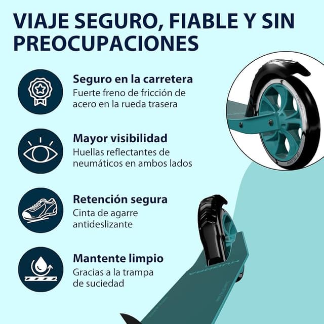 Thumbnail 4 de HUDORA Scooter Up 145 Junior patinete 145 mm para niños