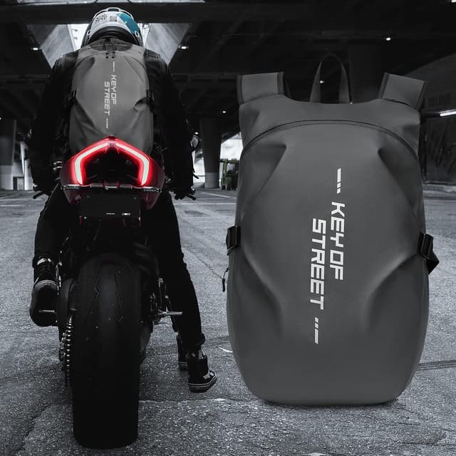 Detalle 2 de HYC00 Mochilas de Motocicleta para Hombres