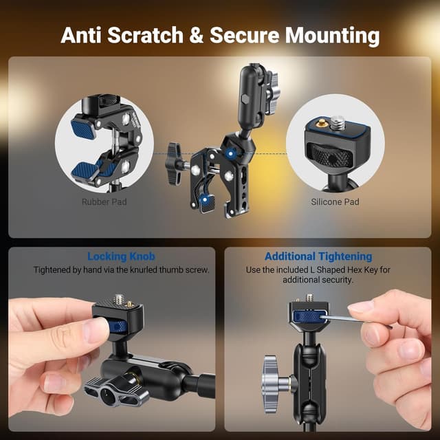 Thumbnail 6 de Neewer 22" Magic Arm desk clamp for microphones