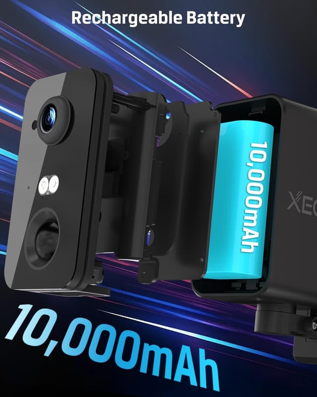 Detalle 2 de Xega 4G caméra 10000 mAh