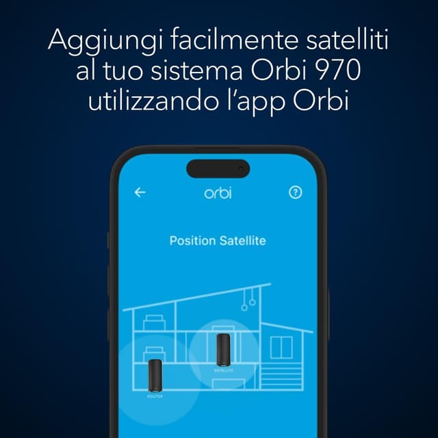 Thumbnail 4 de NETGEAR Orbi Satellite RBE970 WiFi 7