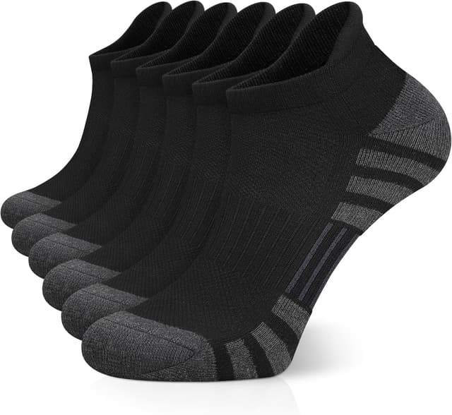 Detalle de Airacker Ankle Running Socks 6 pack