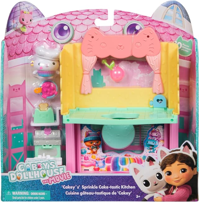 Detalle de Gabby’s Dollhouse Cakey’s Cake-tastic Kitchen playset