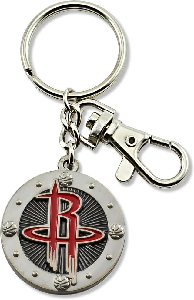 Detalle de NBA Impact Keychain (Colorful, Durable Metal Keychain With Carabiner Clip)
