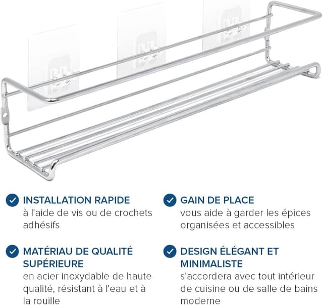 Thumbnail 2 de Etagère murale joeji's Kitchen 4 pièces