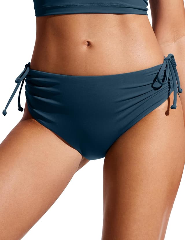 Detalle de CRZ YOGA Slip Bikini da Donna con Lacci Laterali Regolabili a Cintura Media