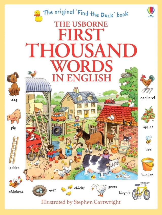 Detalle de Usborne First Thousand Words in English 1