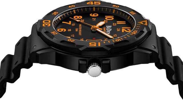 Detalle 1 de HANPOSH Herren Uhr Analog Quarz 42 mm