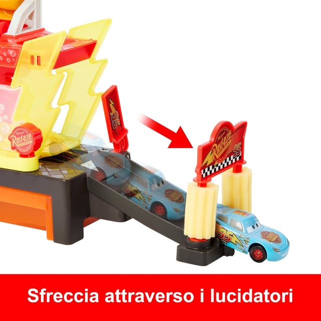 Detalle de Mattel Cars Autolavaggio cambio colore 50+ cm