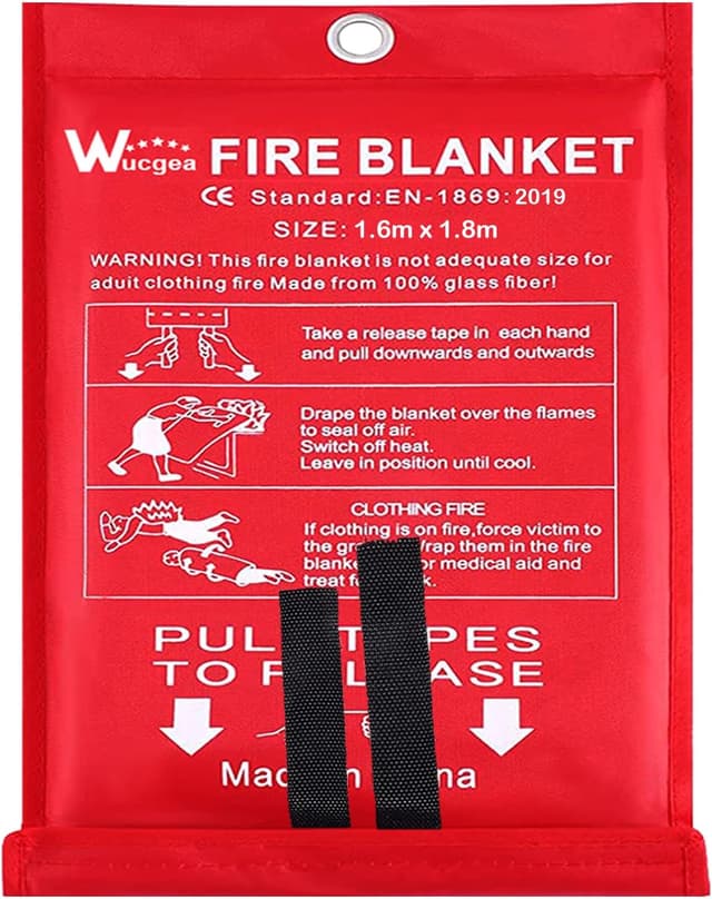 Detalle de wucgea Couverture anti feu 1,6 x 1,8 m