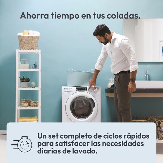 Thumbnail 4 de Candy Smart CS 14102DE/1-S, Lavadora 10 KG, Con Asistente