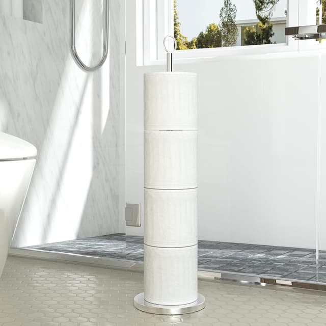 Thumbnail 4 de Free-Standing Toilet Roll Holder with Reserve