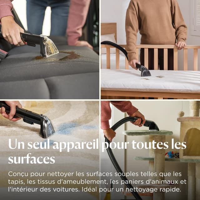 Detalle 2 de BISSELL SpotClean ProHeat Advanced Shampouineuse