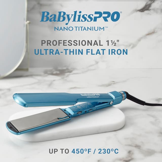 Thumbnail 4 de BaBylissPRO Nano Titanium Ultra-Thin Straightener
