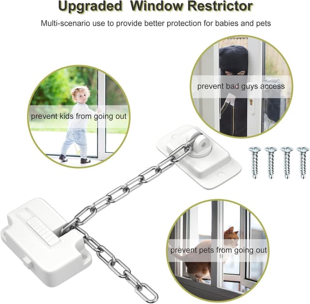 Detalle 2 de AOSITE Window Locks 2pcs child safety