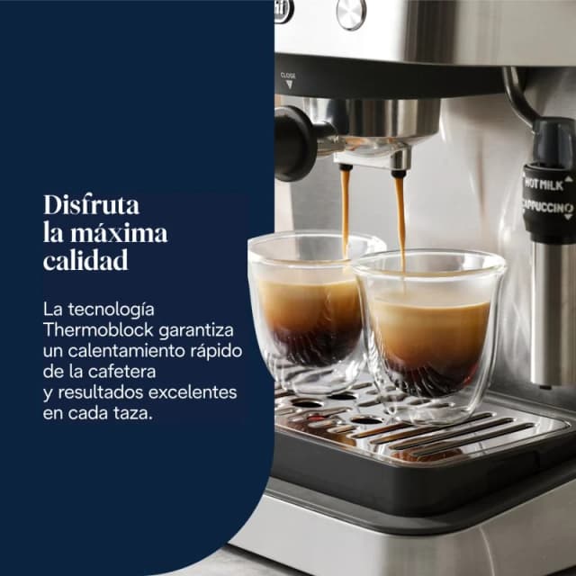 Thumbnail 2 de DeLonghi Linea Classic Cafetera espresso 1,7 L