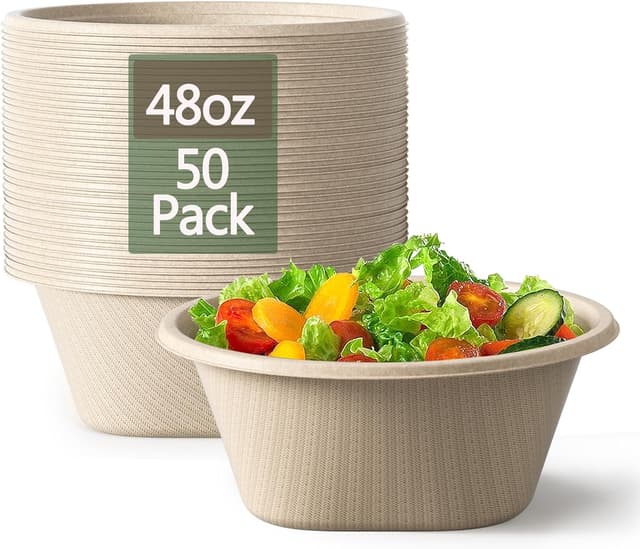 Imagen de Homestockplus 48 Oz Disposable Bowls 🍲 en OfertitasTOP