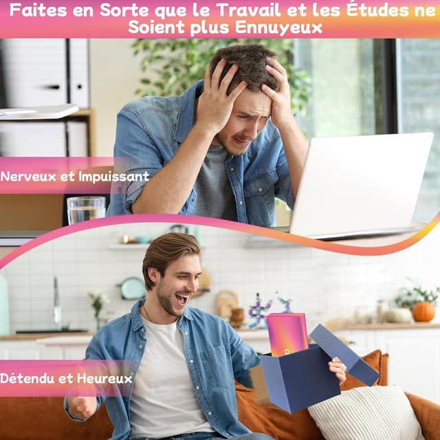 Detalle de Stylos anti-stress amusants CDDFUNGO pour adolescentes