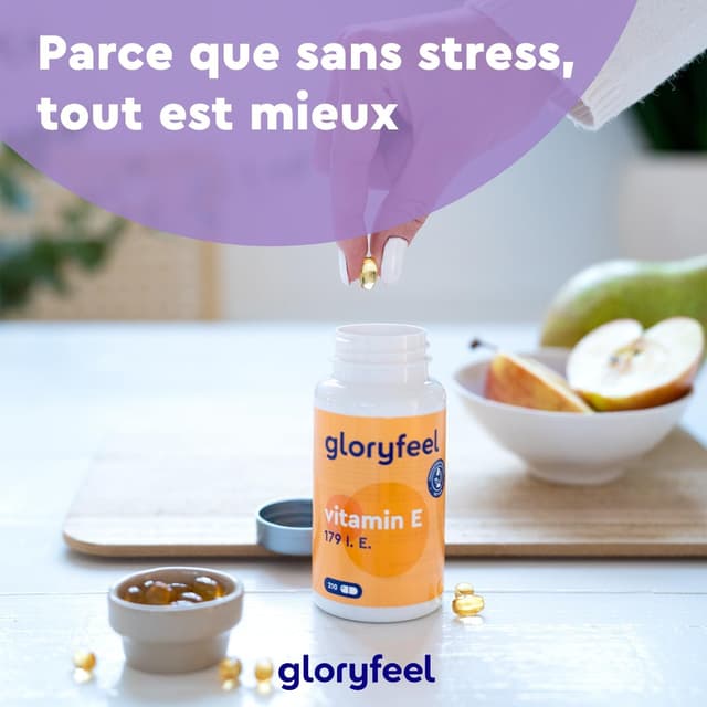 Thumbnail 6 de Vitamine E 210 capsules bioactives – D-Alpha tocophérol (cure 3 mois) en softgels